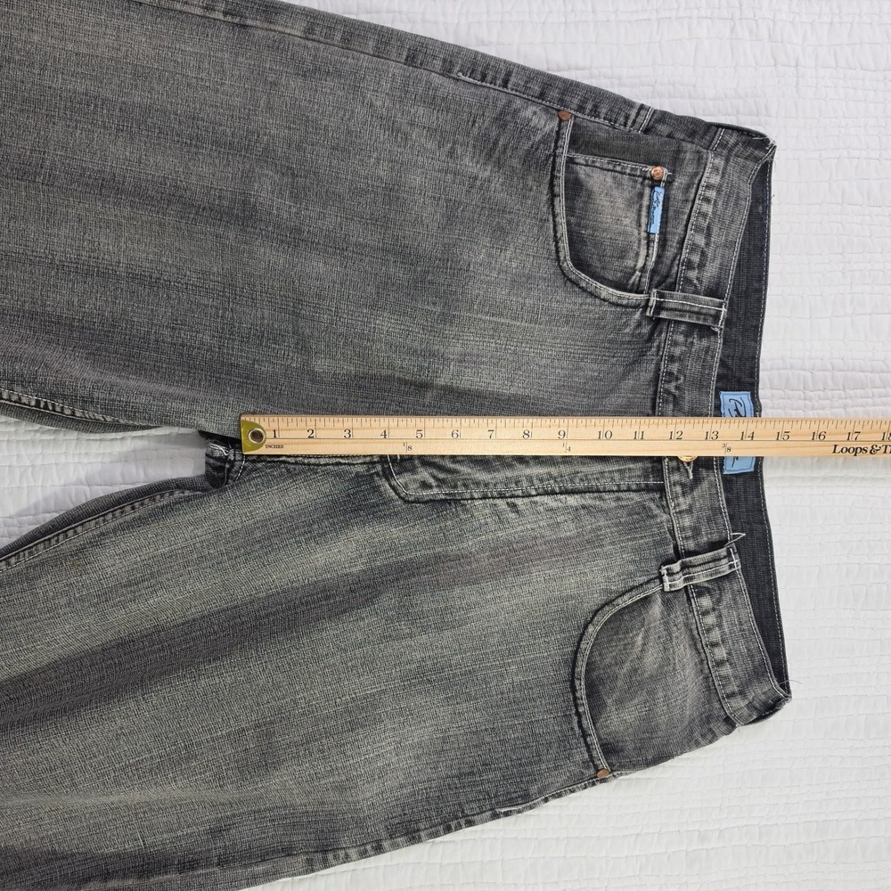 PJ Mark Jeans Men's 34x34 Concrete Wash Relaxed Fit Wide Leg Skater Punk Baggy - Picture 10 of 15